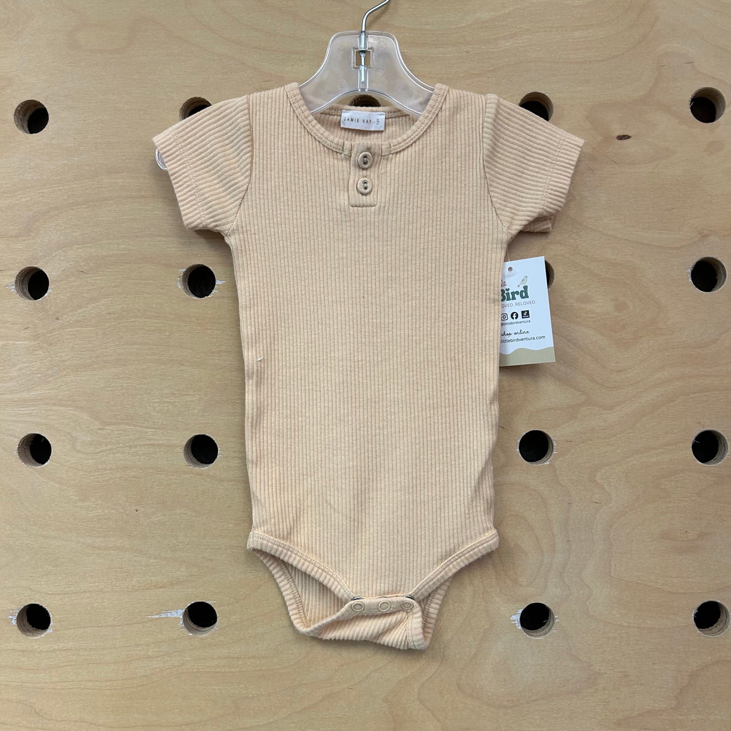 Tan Organic Modal Blend Bodysuit