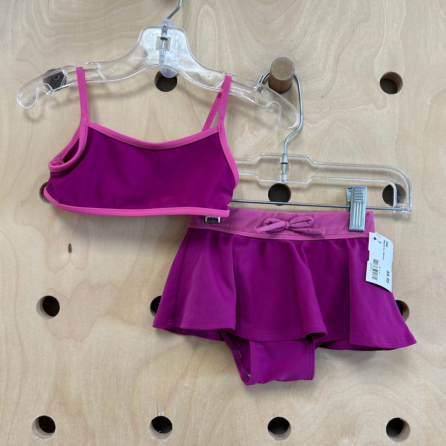 Magenta 2pc. Swimsuit