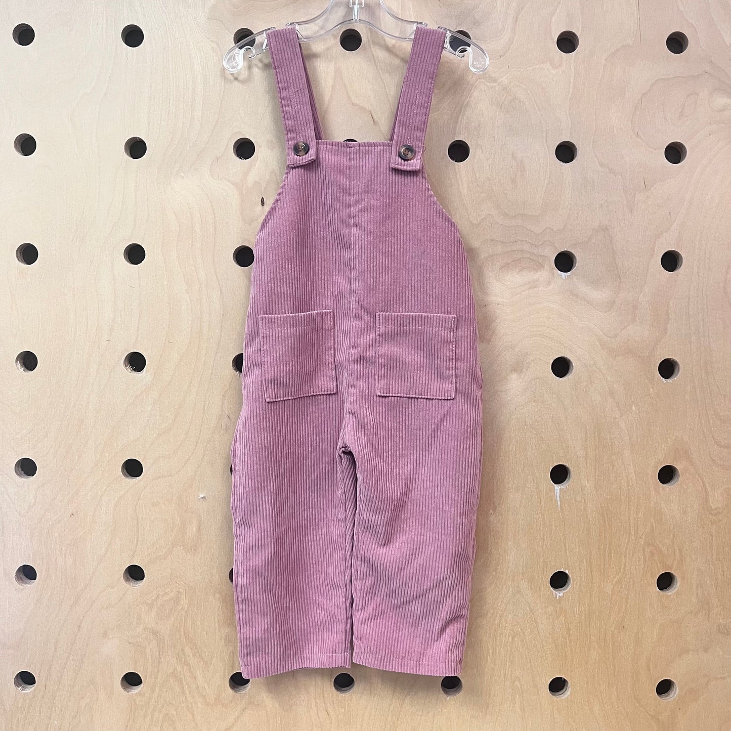 Mauve Ribbed Jumpsuit