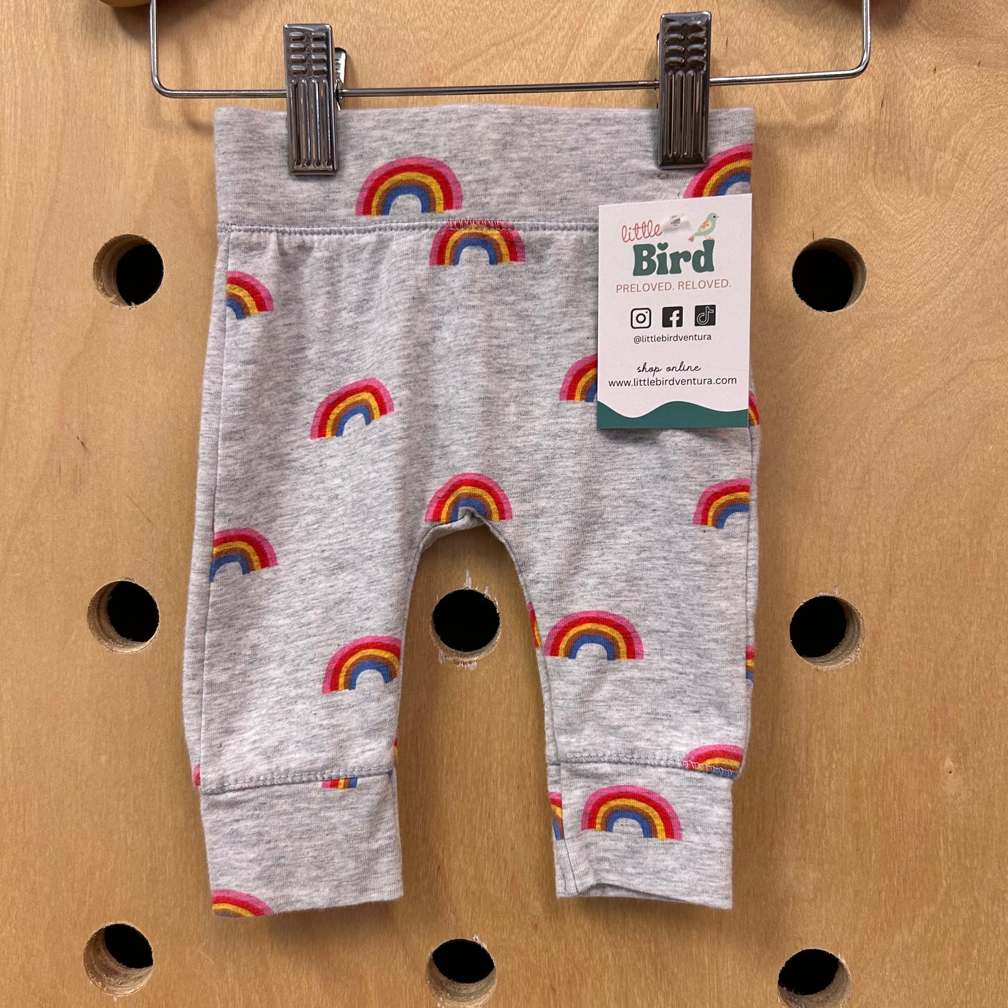 Grey Rainbow Leggings