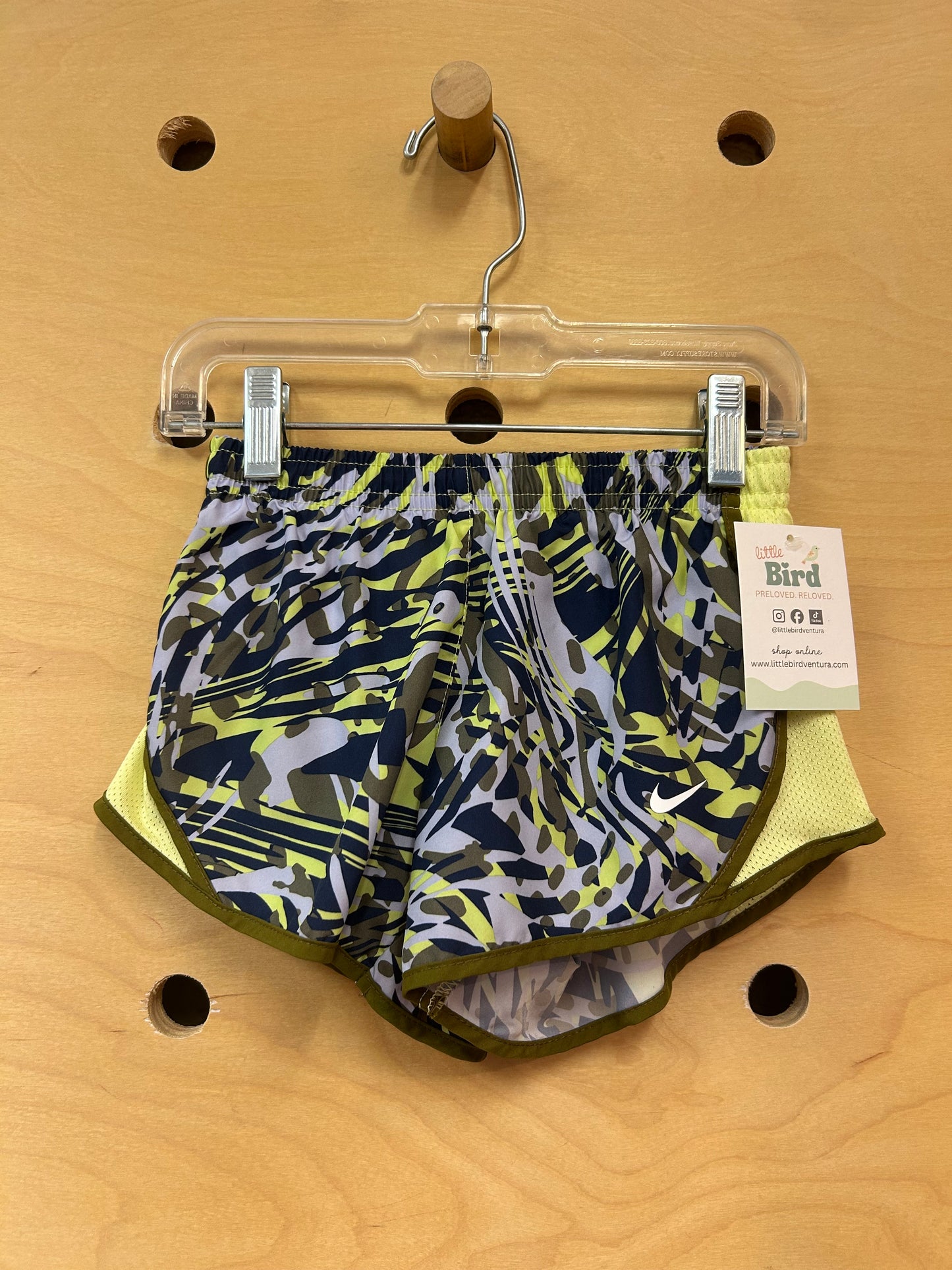 Green/Blue DriFit Active Shorts