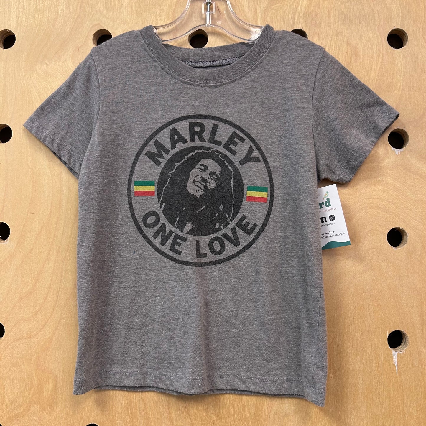 Grey Bob Marley Tee