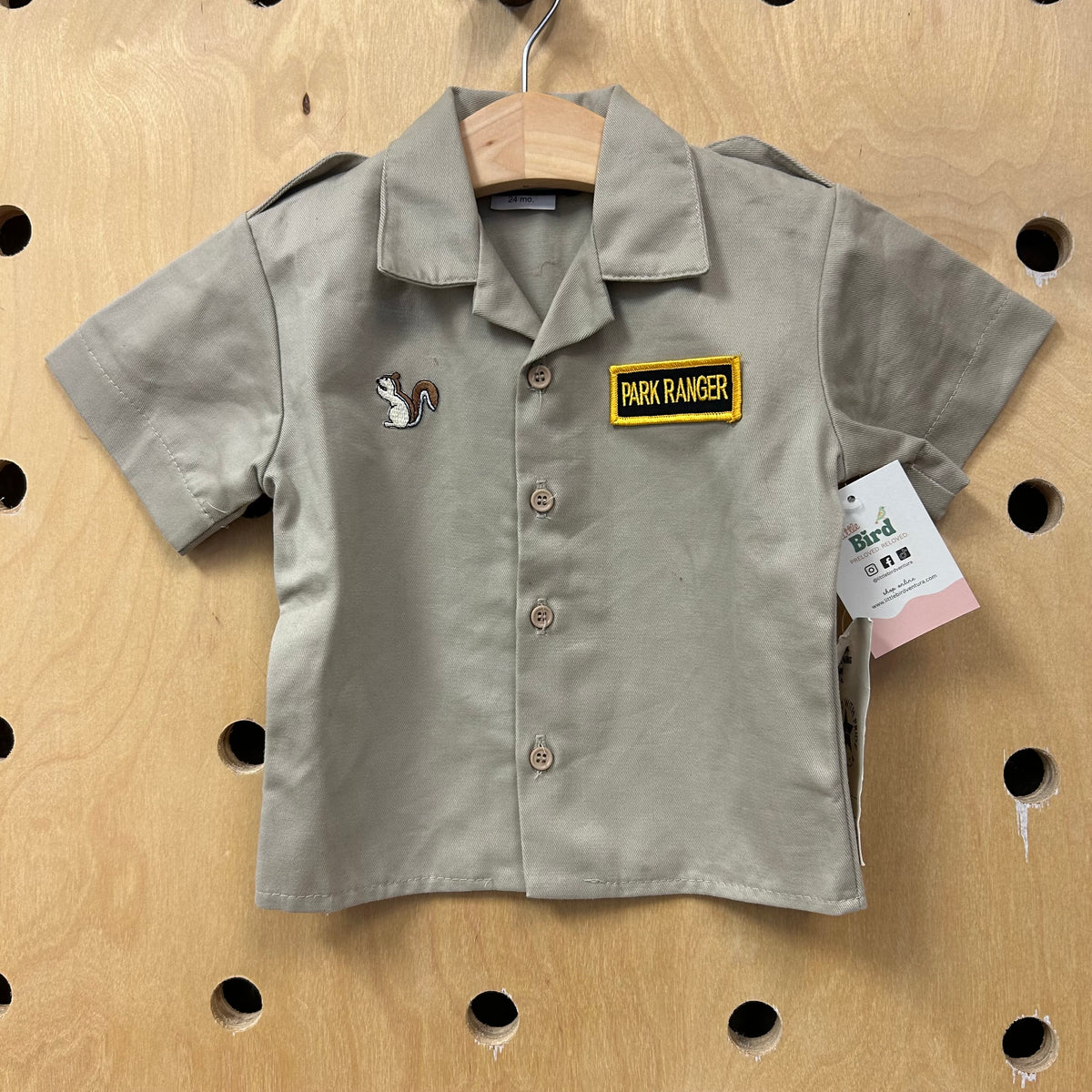 Little Baron Park Ranger Shirt NEW!