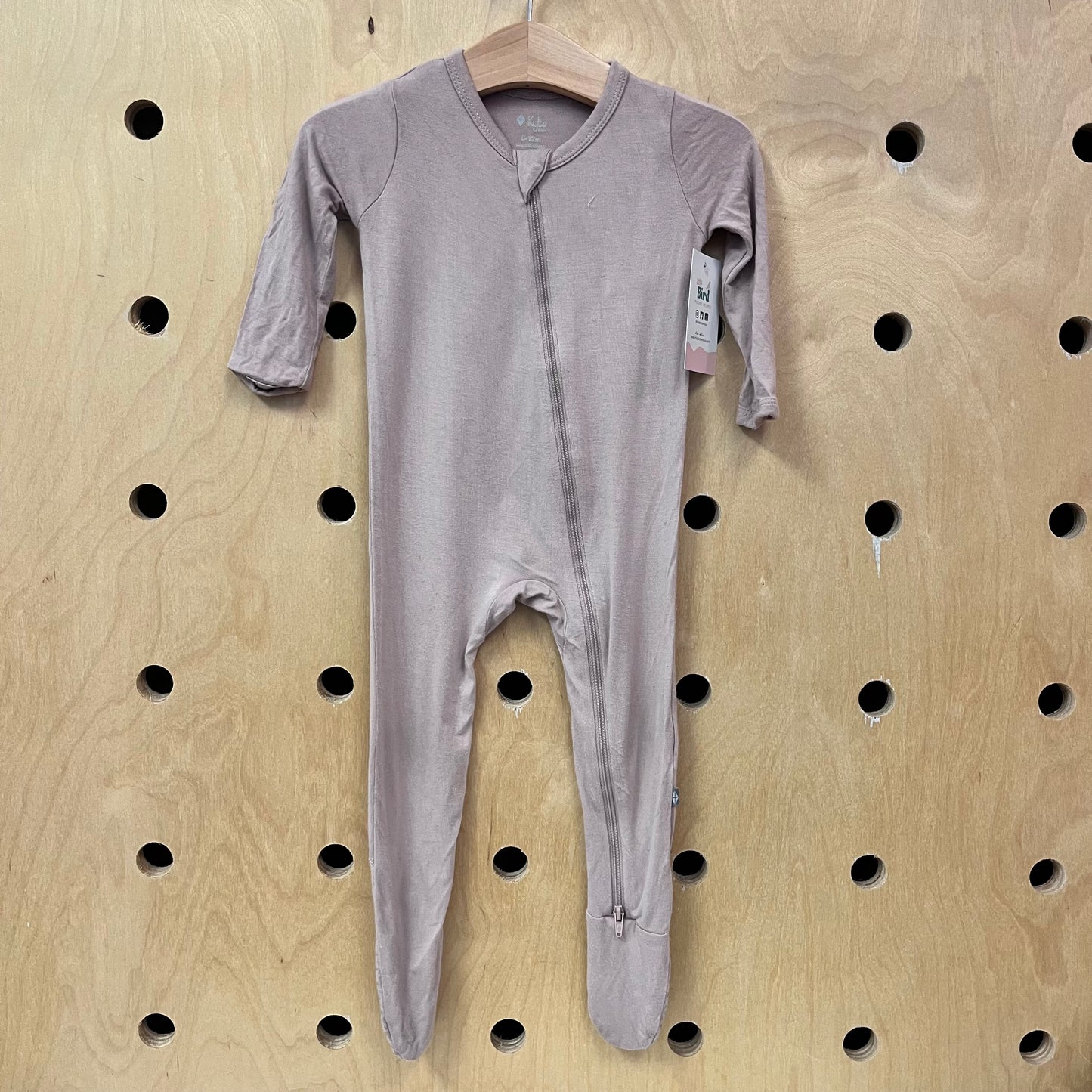 Dusty Rose Bamboo Footies
