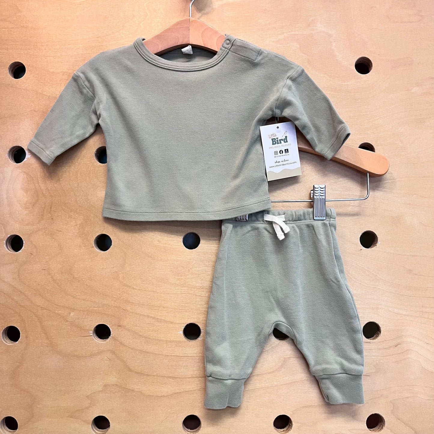 Organic Seafoam Outfit