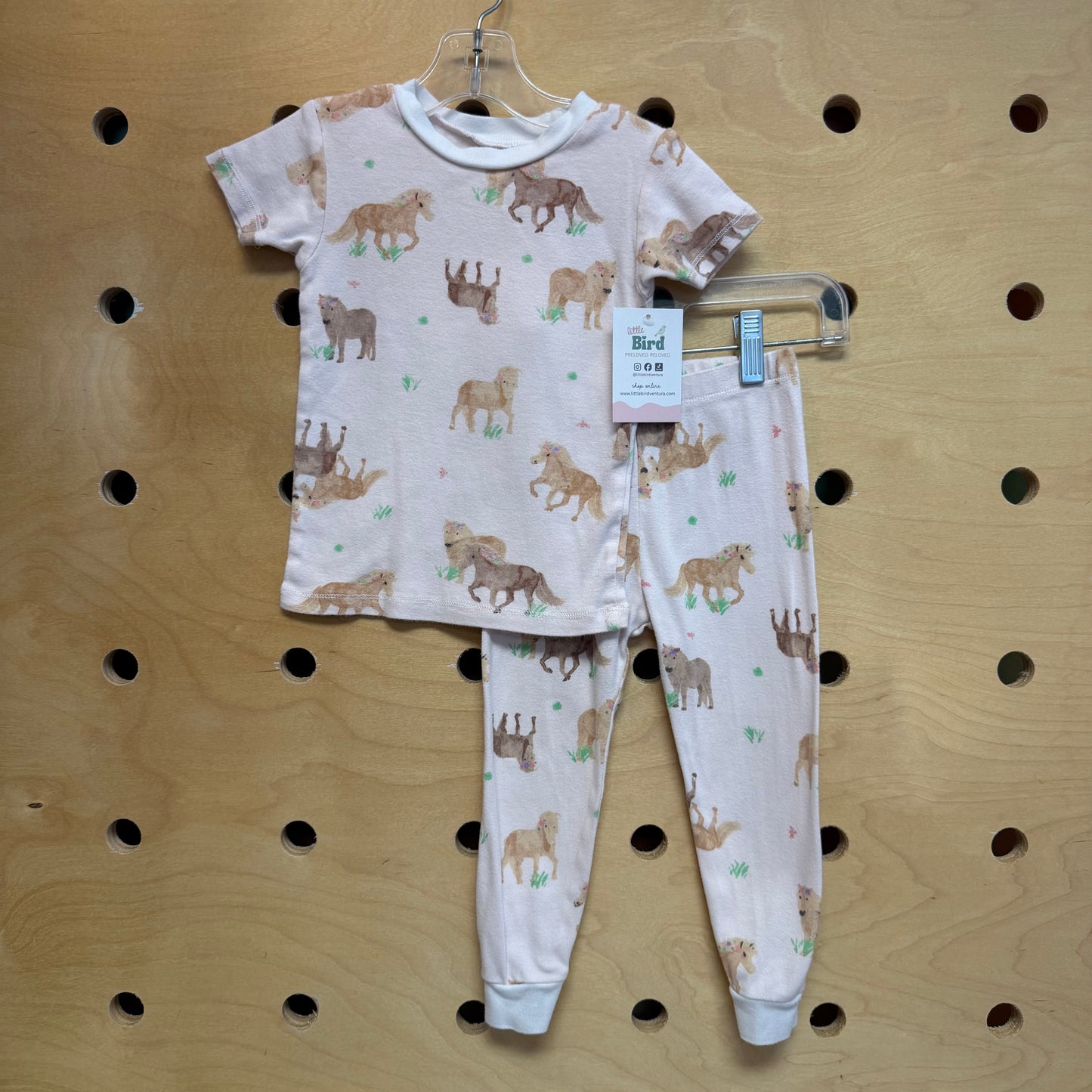Pink Horses Pajamas