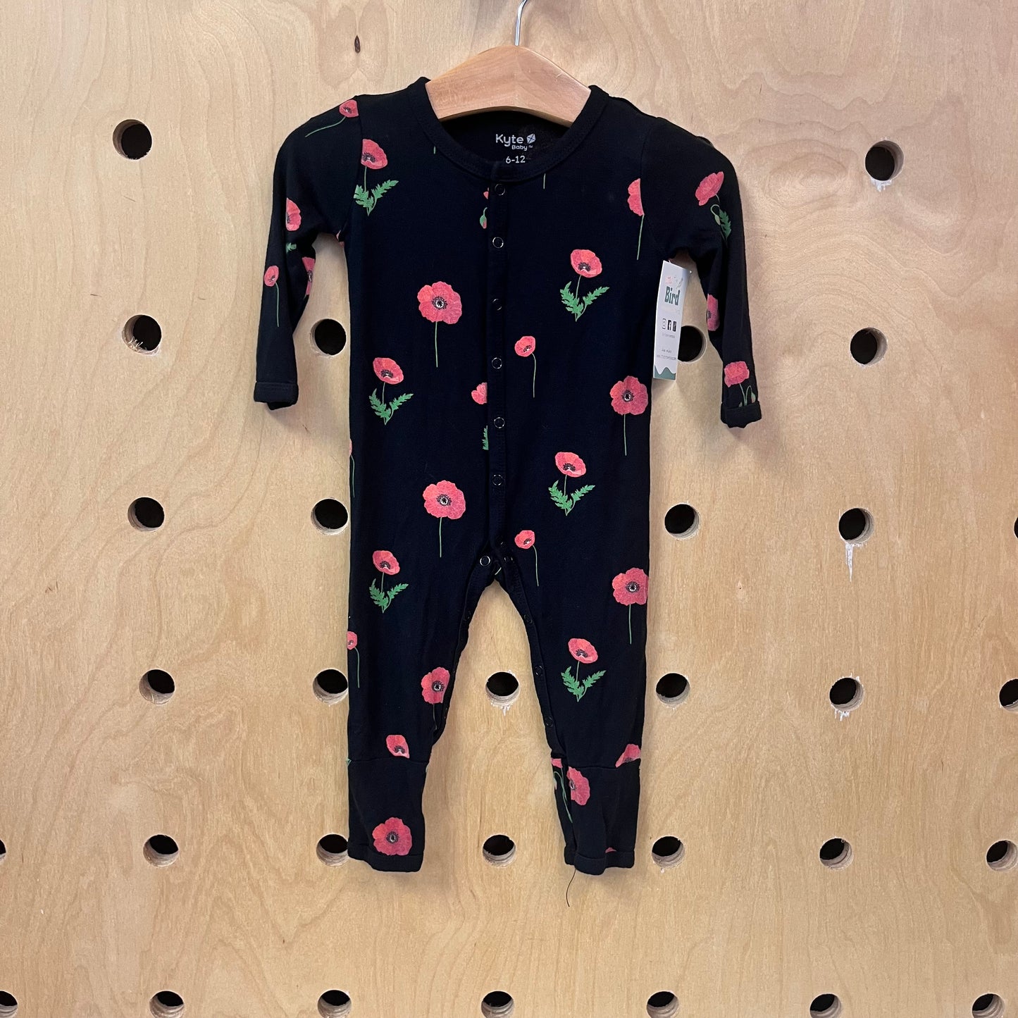 Black Poppy Bamboo Zippy