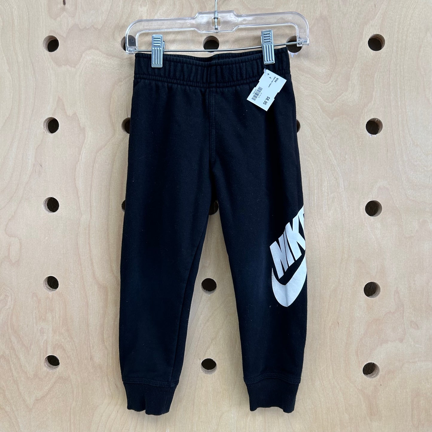 Black Logo Joggers