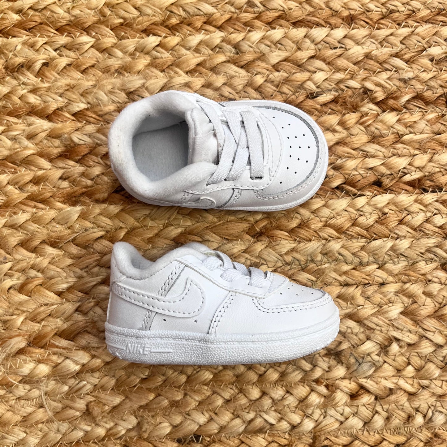 White Air Force 1 Crib Walkers