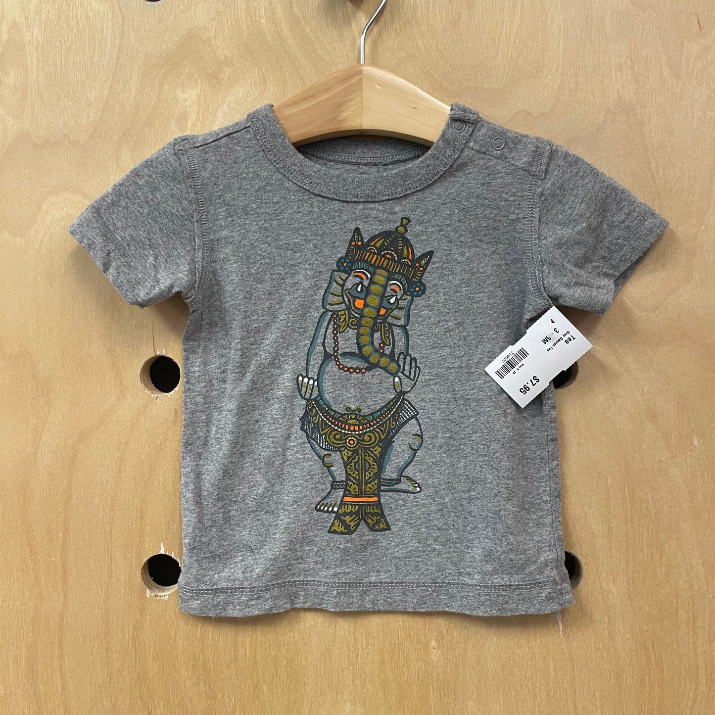 Grey Ganesh Tee
