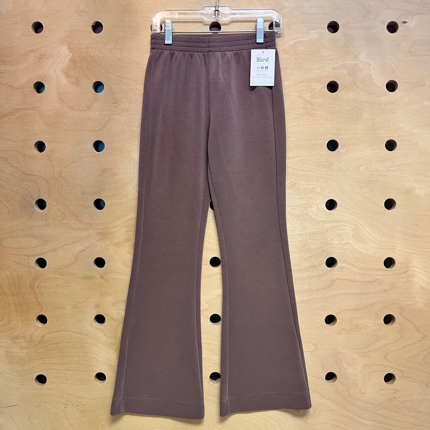 Brown Flare Leggings