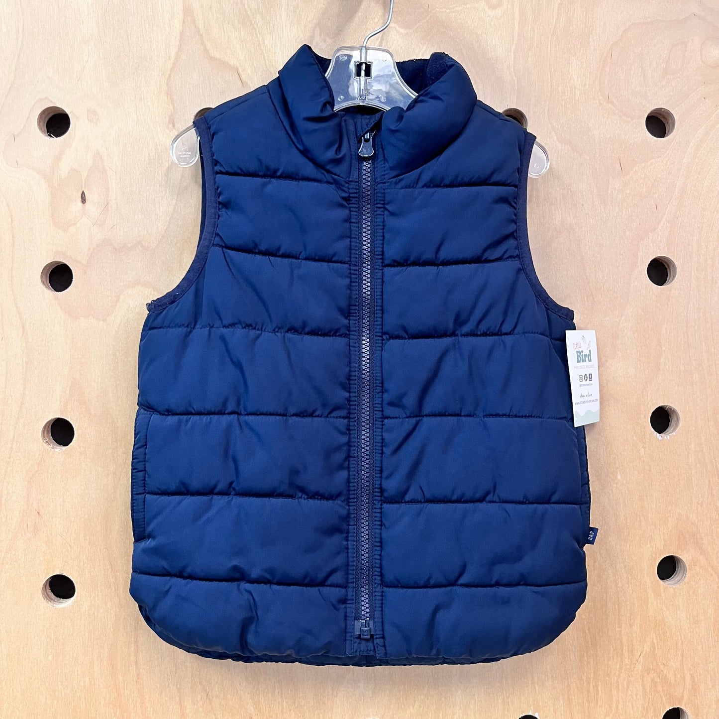 Navy Puff Cold Control Vest