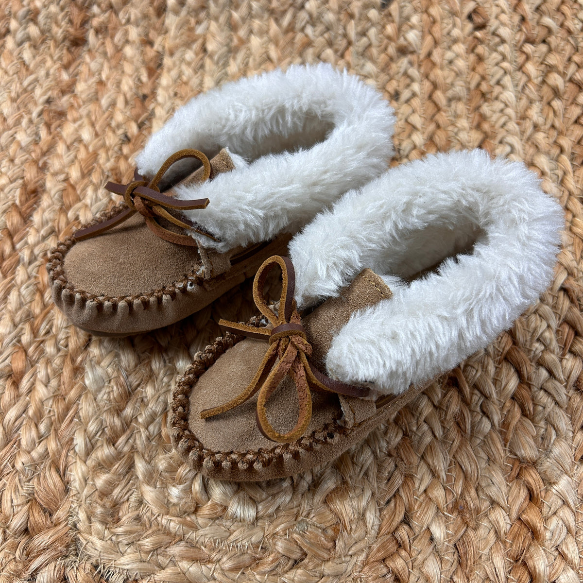 Fleece Lined Moccasins