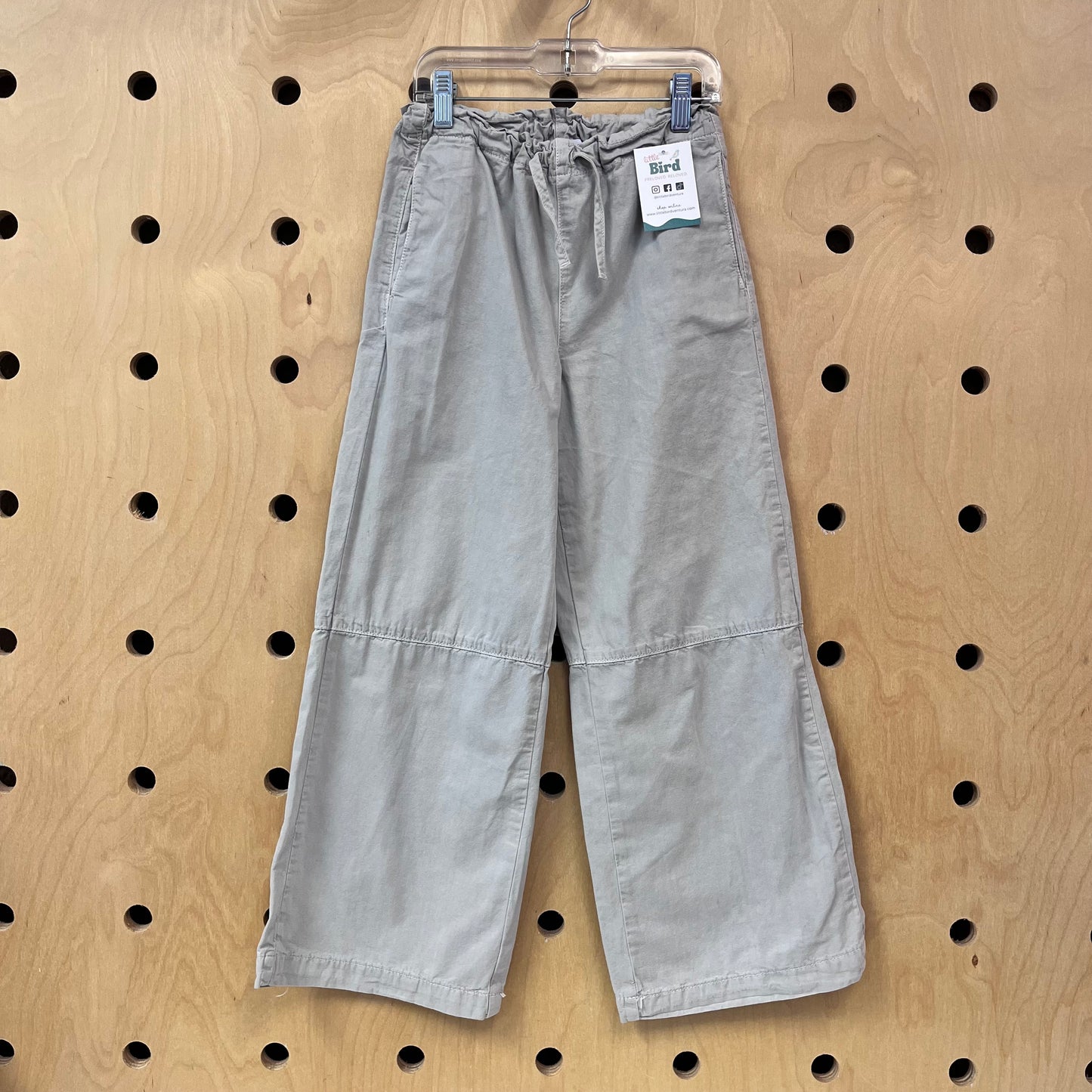 Grey Wide Leg Pants