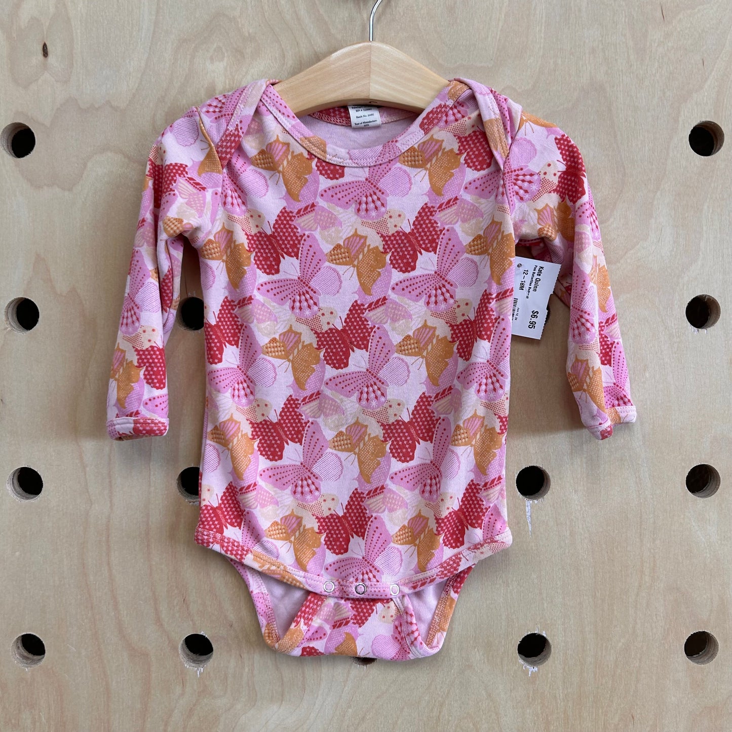 Pink Butterflies Bodysuit