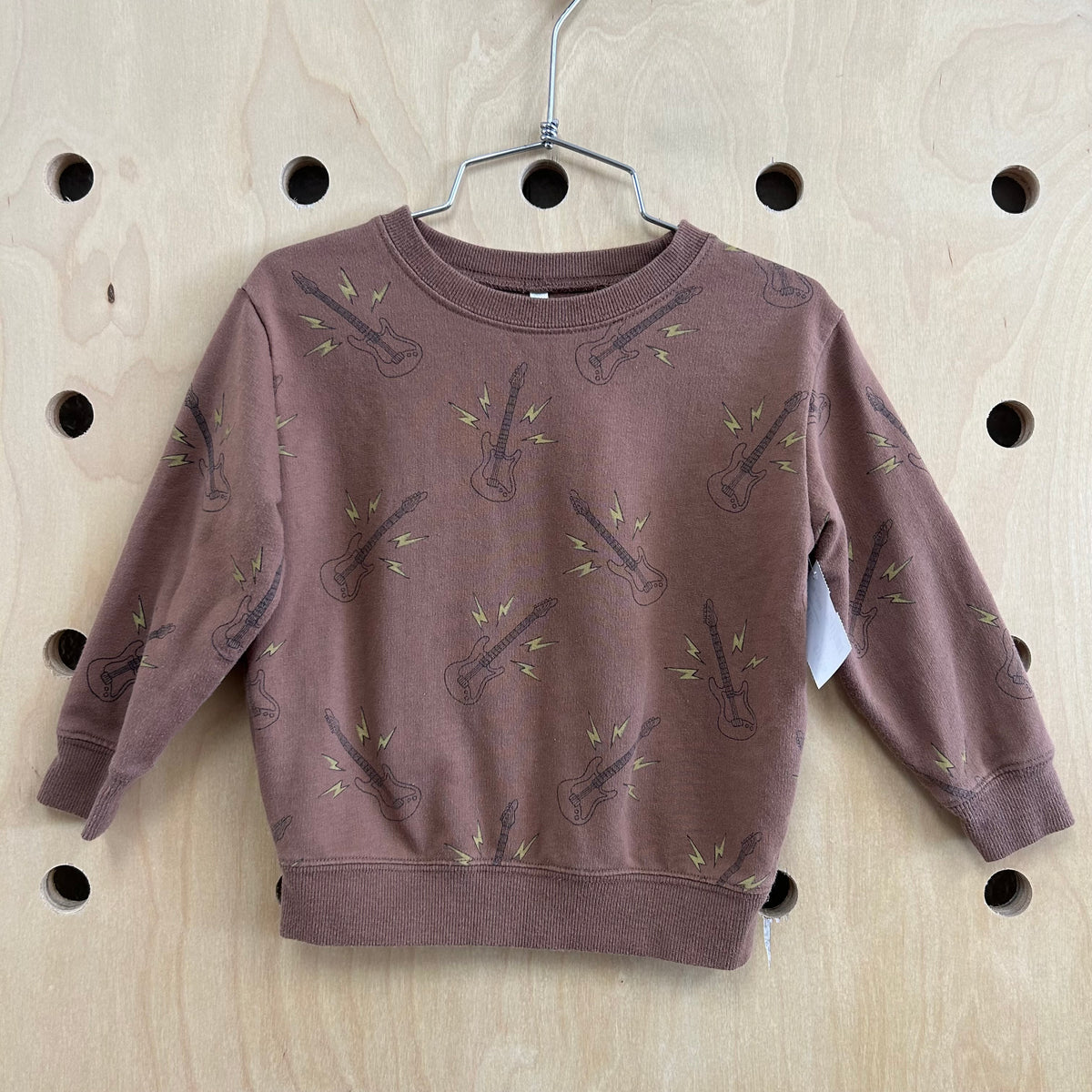 Brown Guitar Sweatshirt
