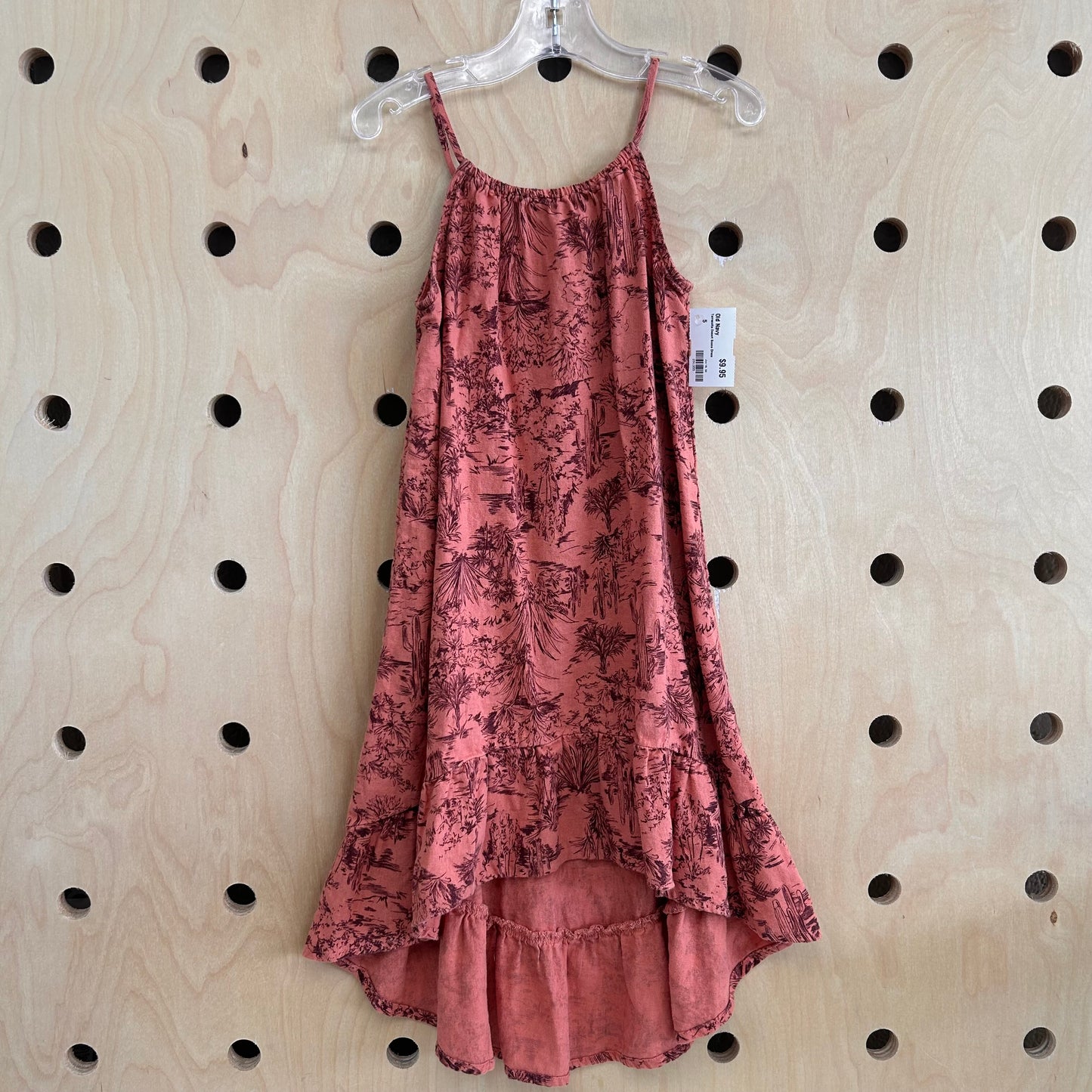 Terracotta Desert Scene Dress