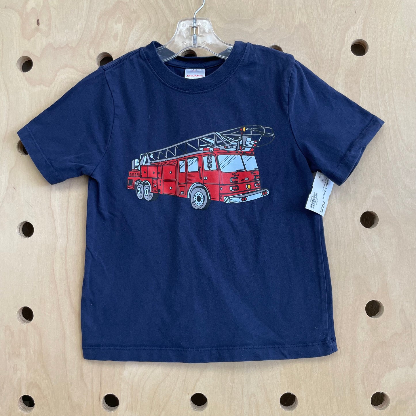 Navy Firetruck Tee
