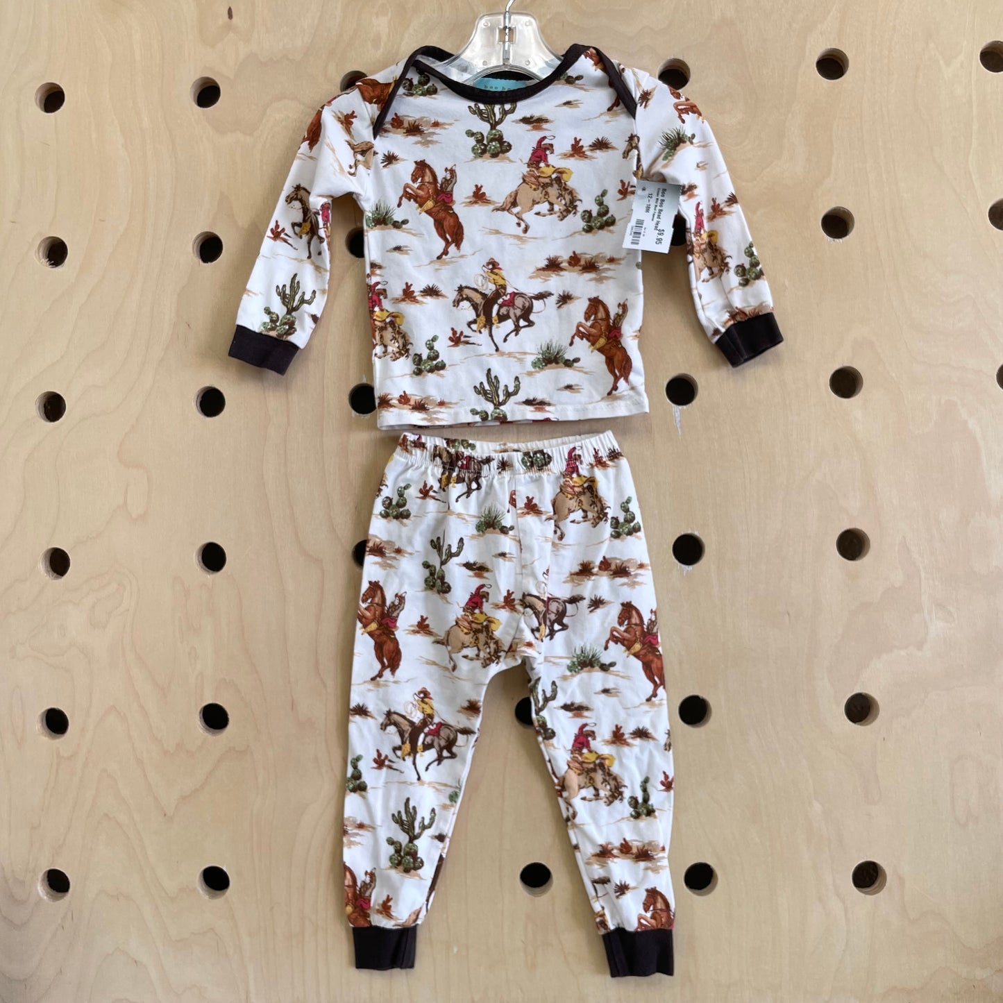 Cream Wild West Pajamas