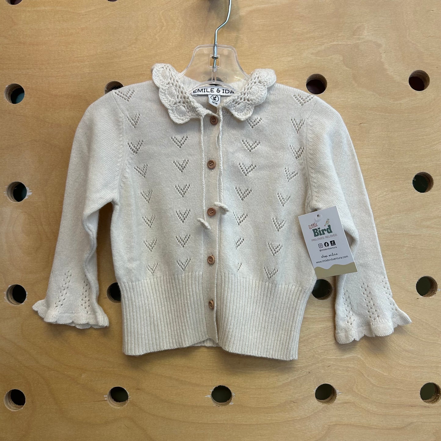 Cream Cardigan