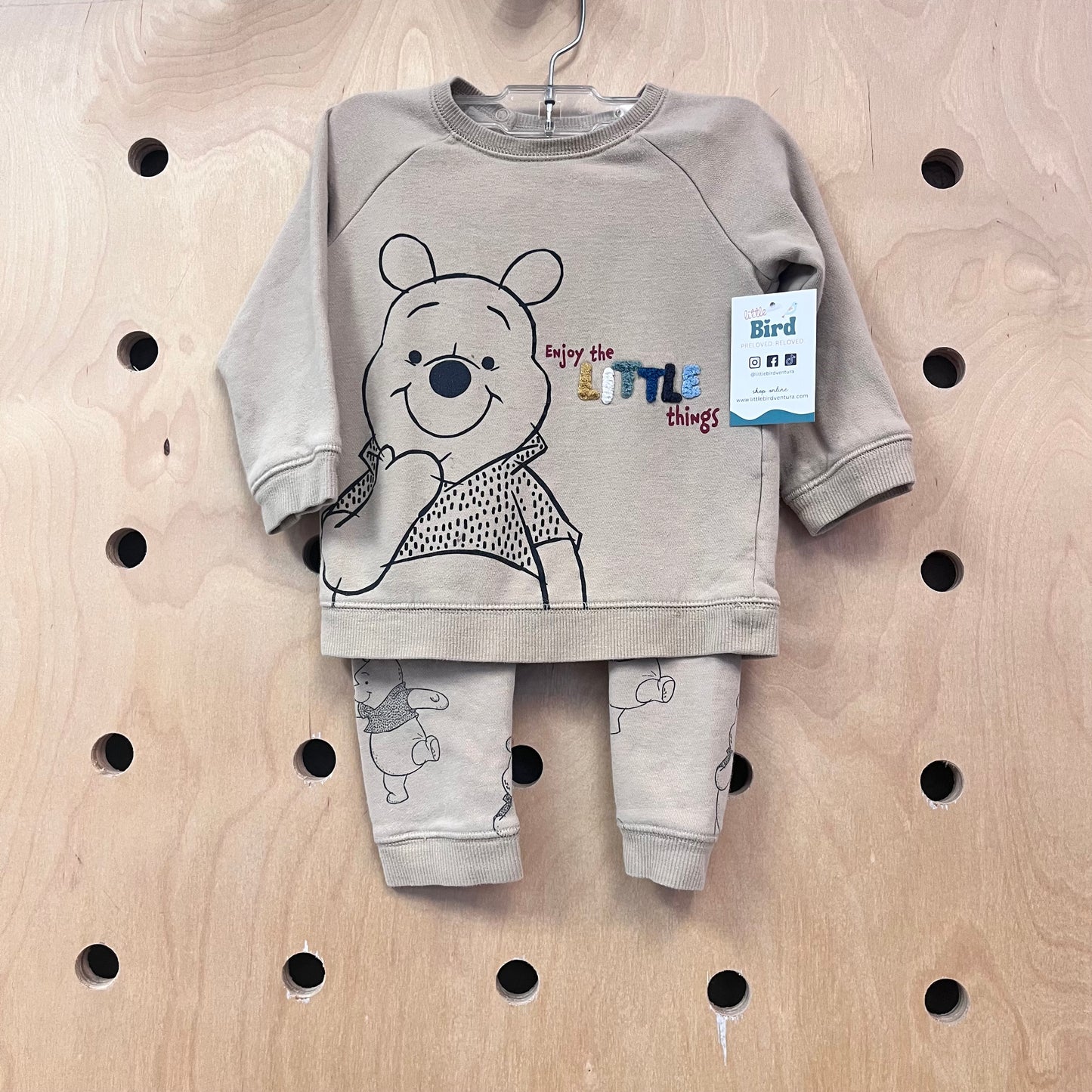 Pooh Enjoy the Little Things Outfit