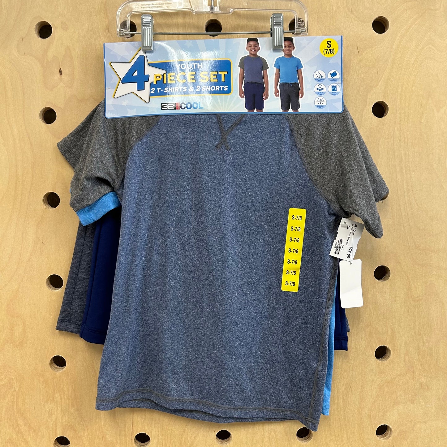4pc. Tees+Shorts Outfits NEW!