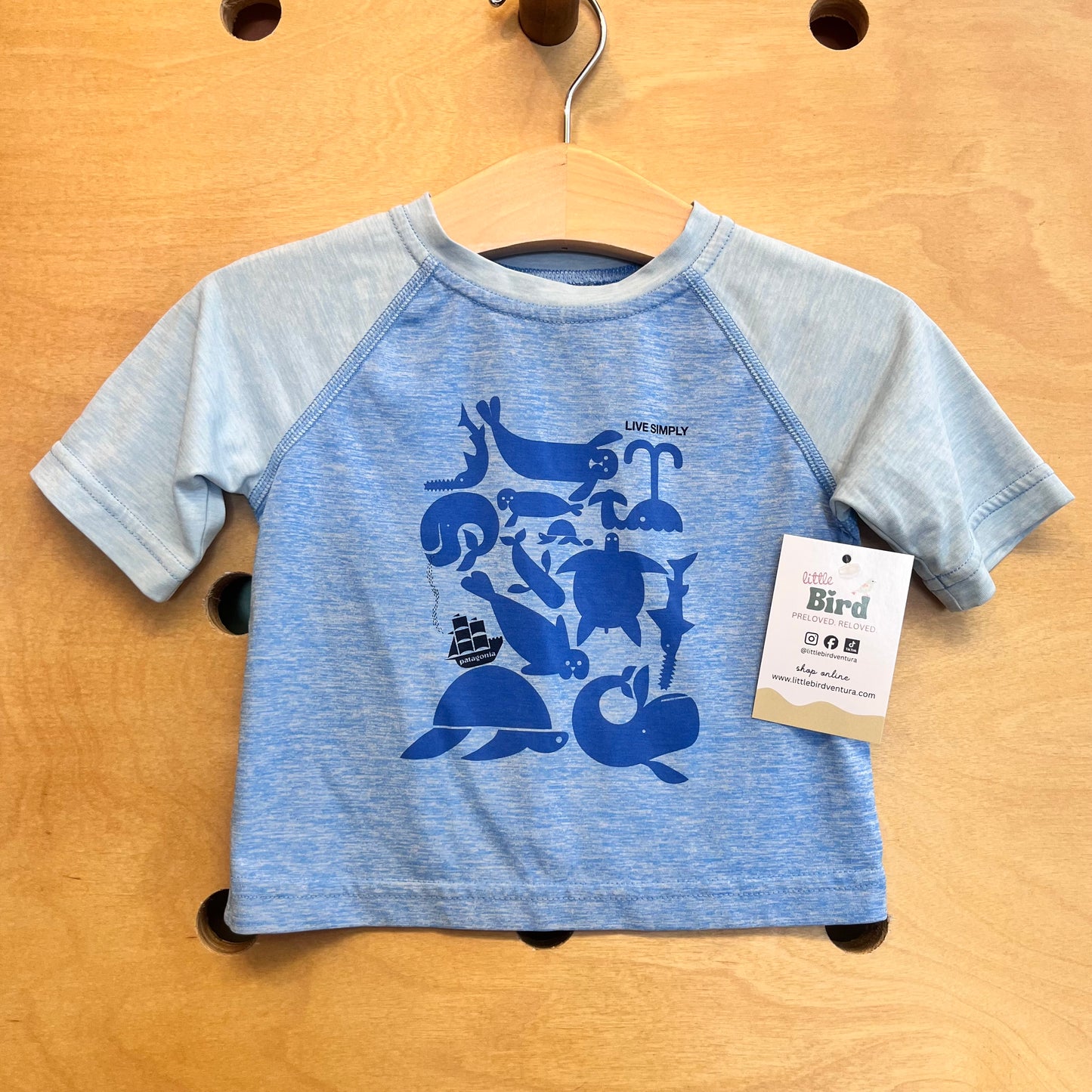 Blue Sea Life Capilene Tee
