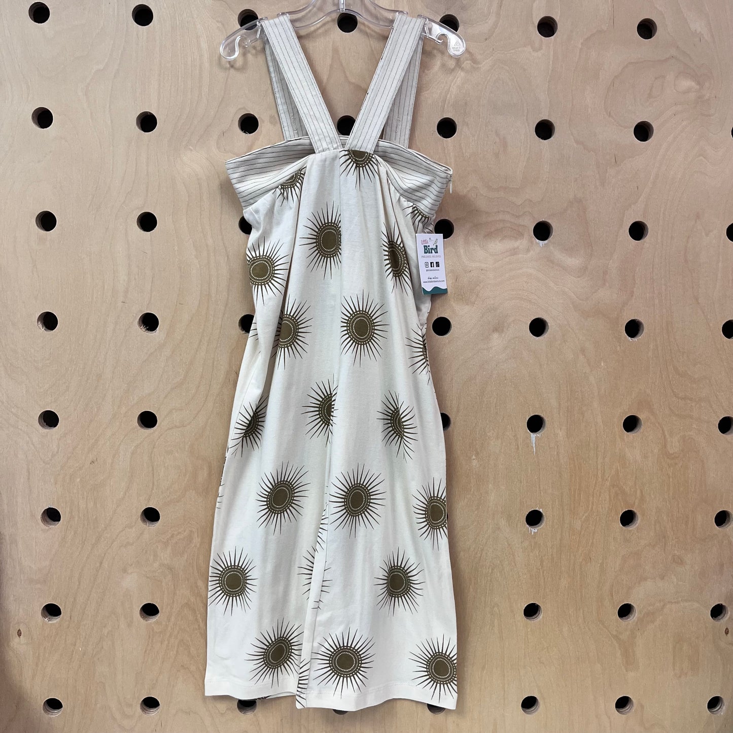 Cream Organic Wide Leg Sun Jumpsuit NEW!