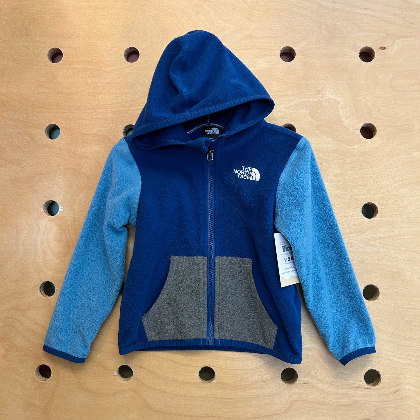 Blue Fleece Zip Up