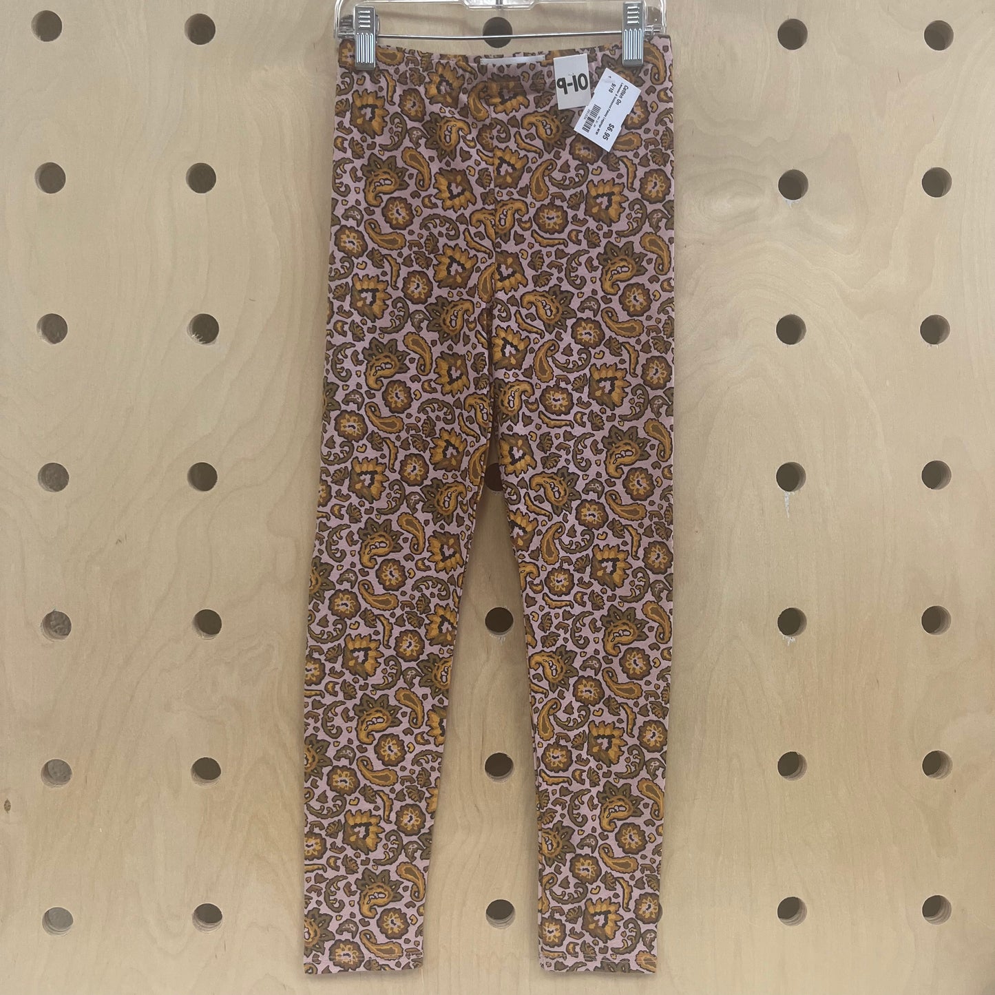 Lavender & Goldenrod Paisley Leggings NEW!