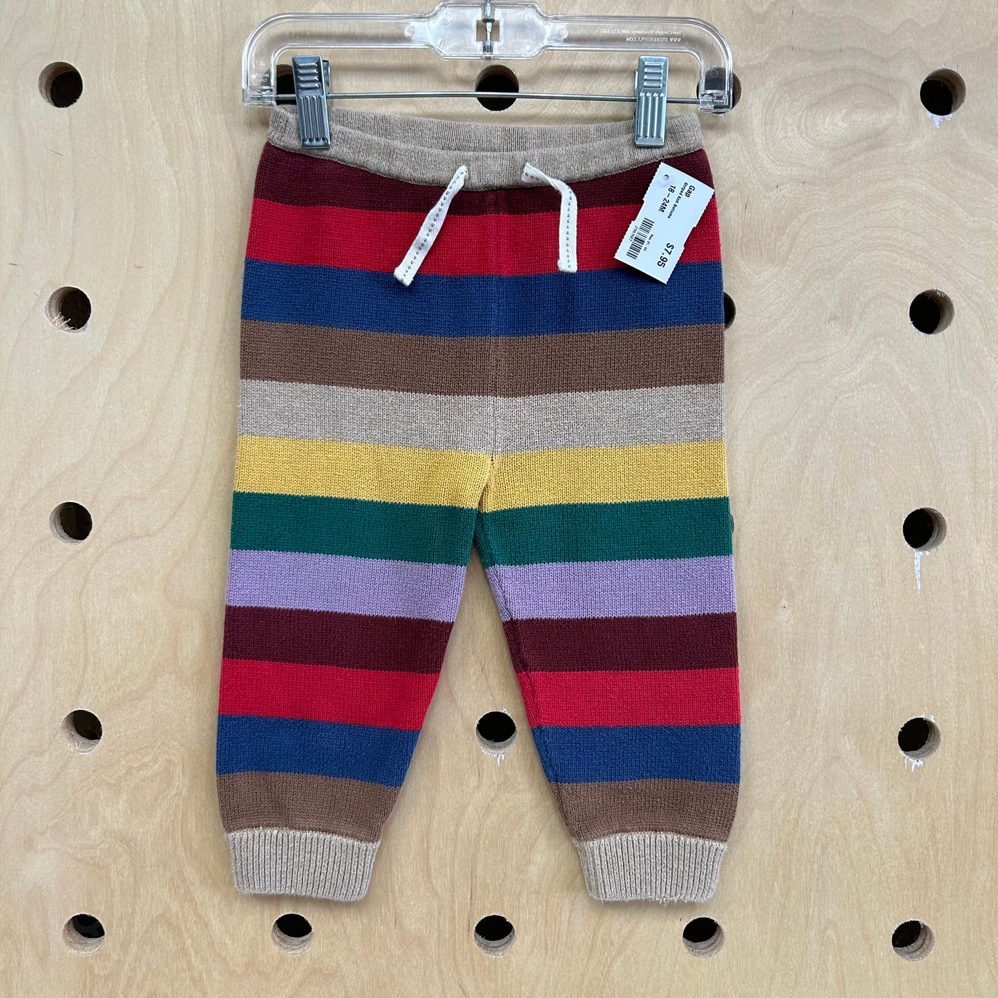 Striped Knit Bottoms