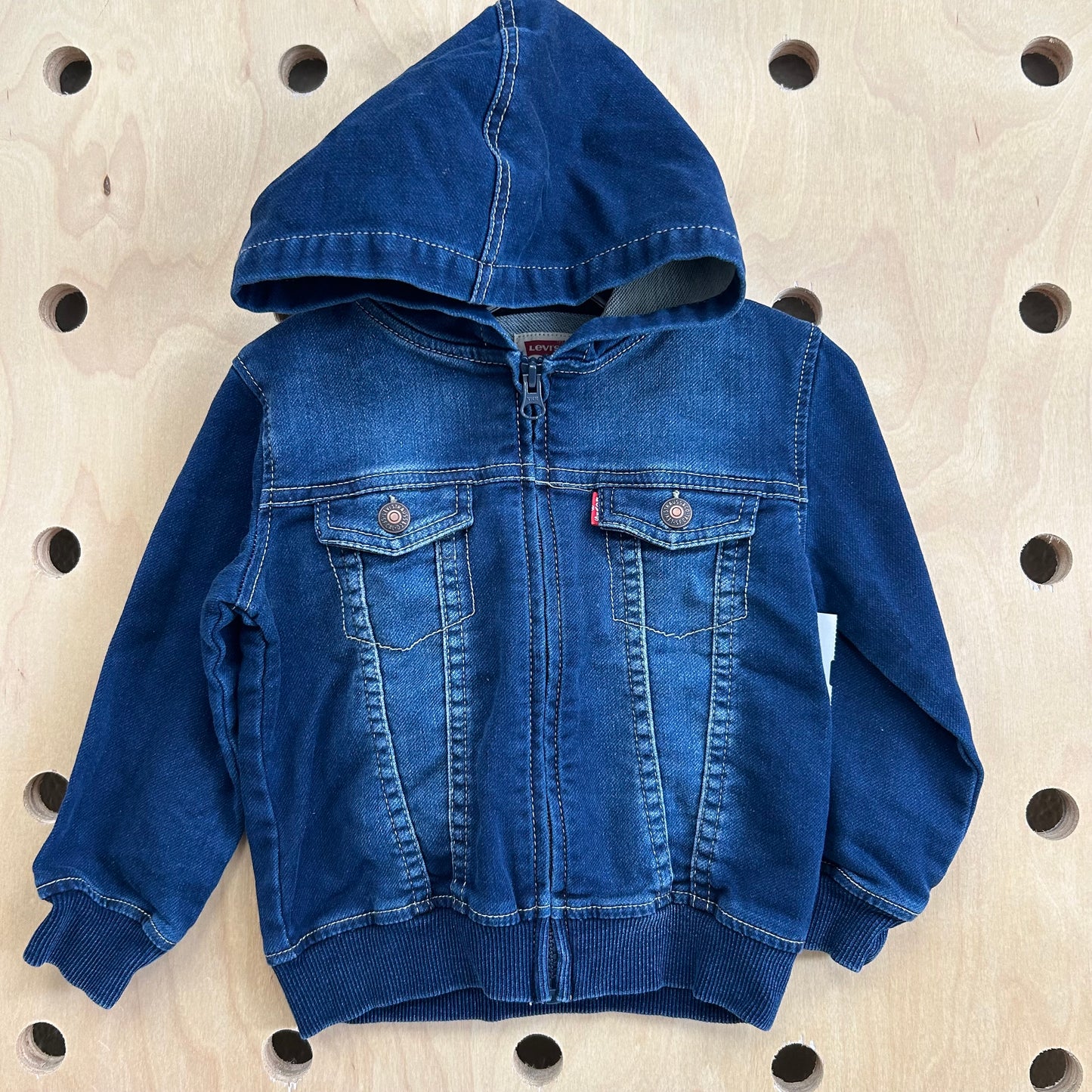 Denim Hoodie Jacket