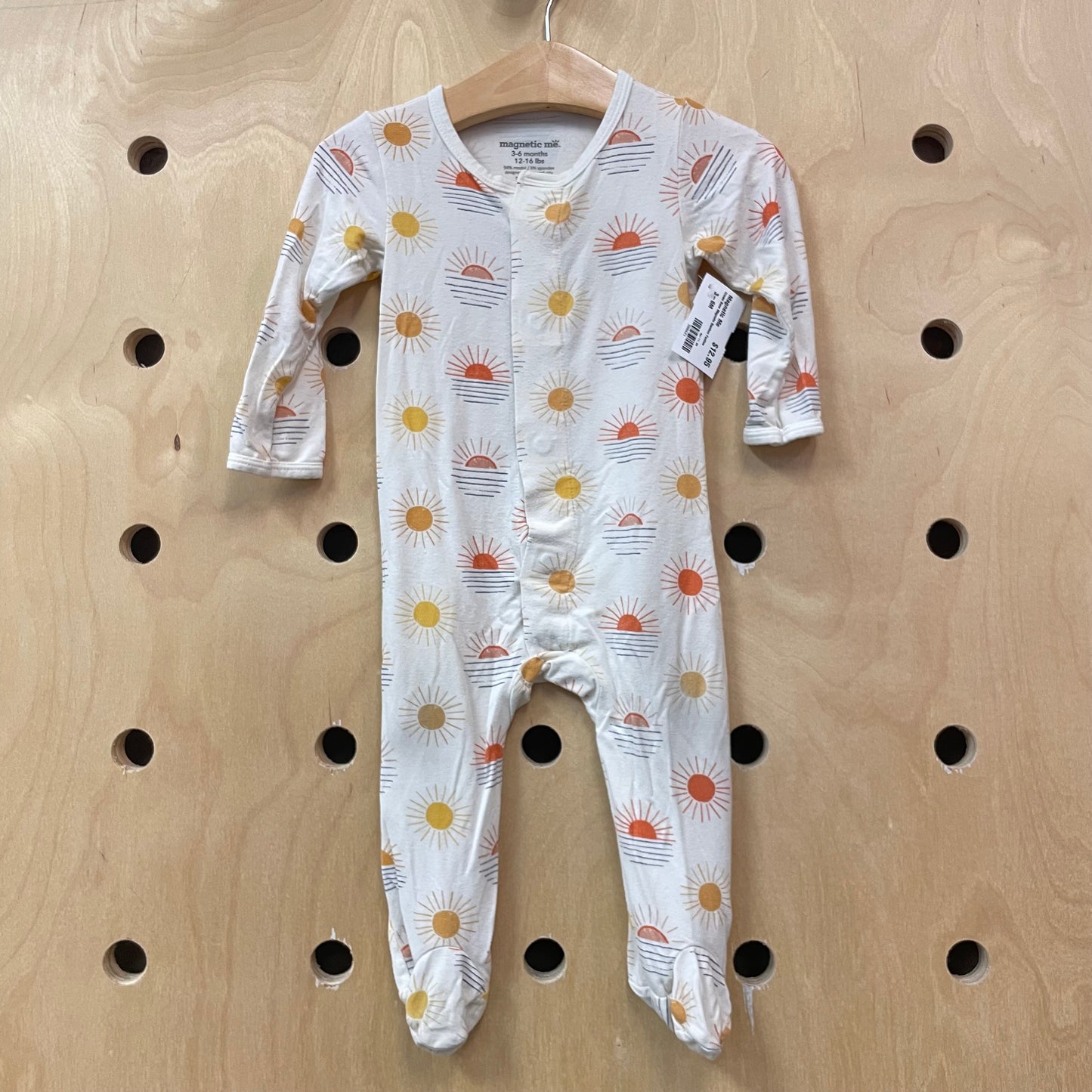 Cream Suns Magnetic Bamboo Footies