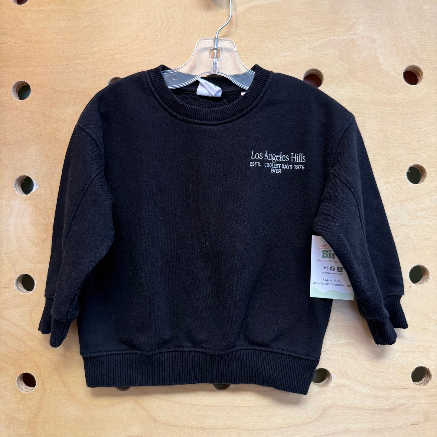 Black Los Angeles Hills Sweatshirt
