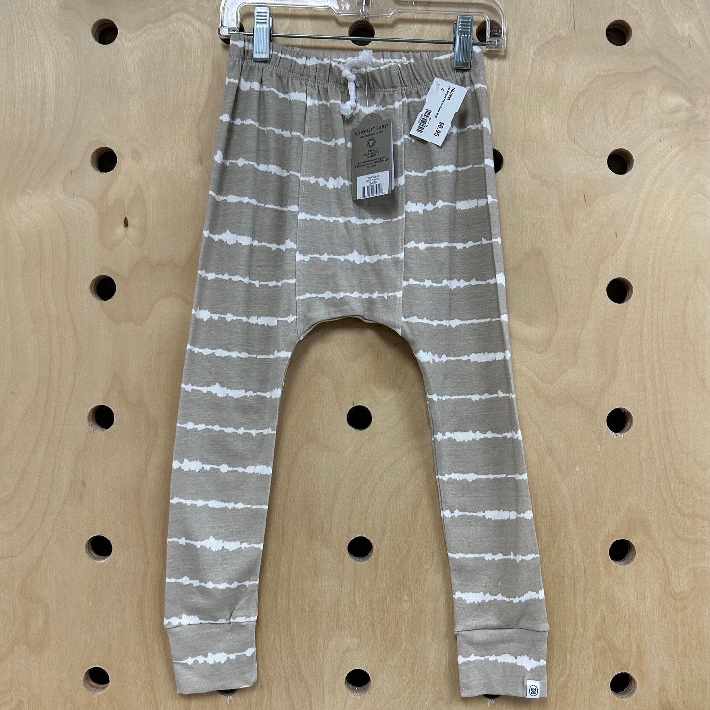 Tan Striped Harem Pants NEW!
