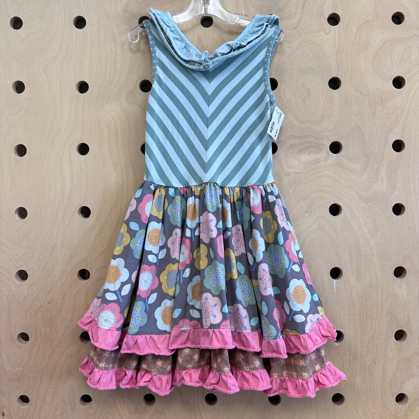 Blue Floral Dress