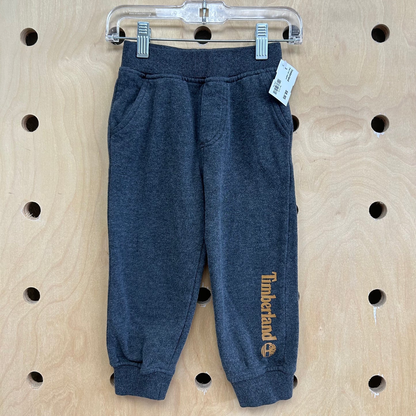 Grey Logo Joggers