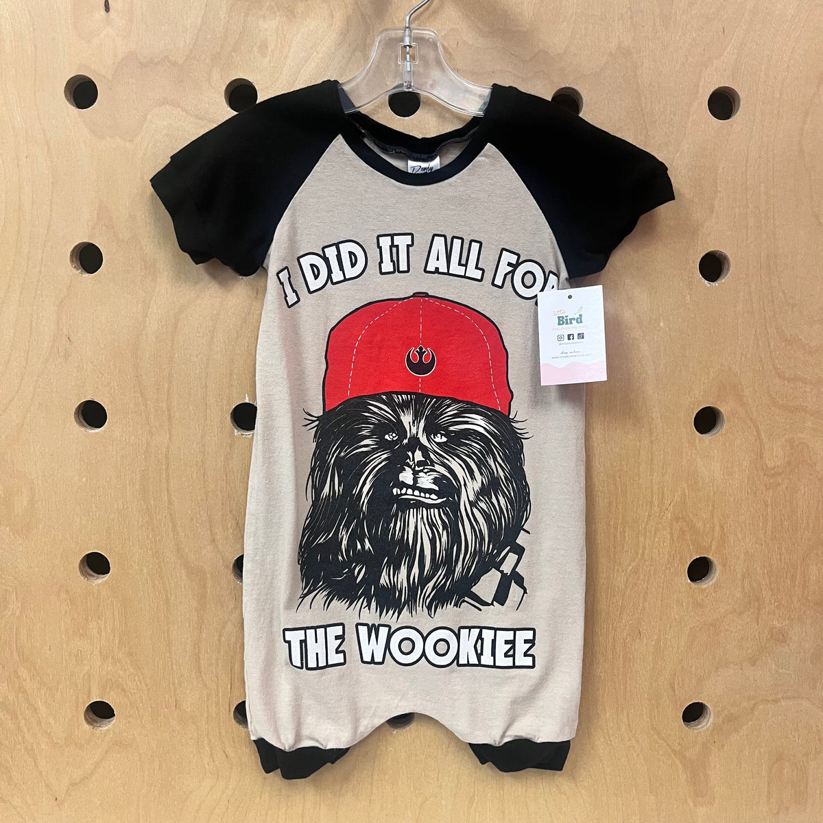 Black/Tan Wookiee Romper