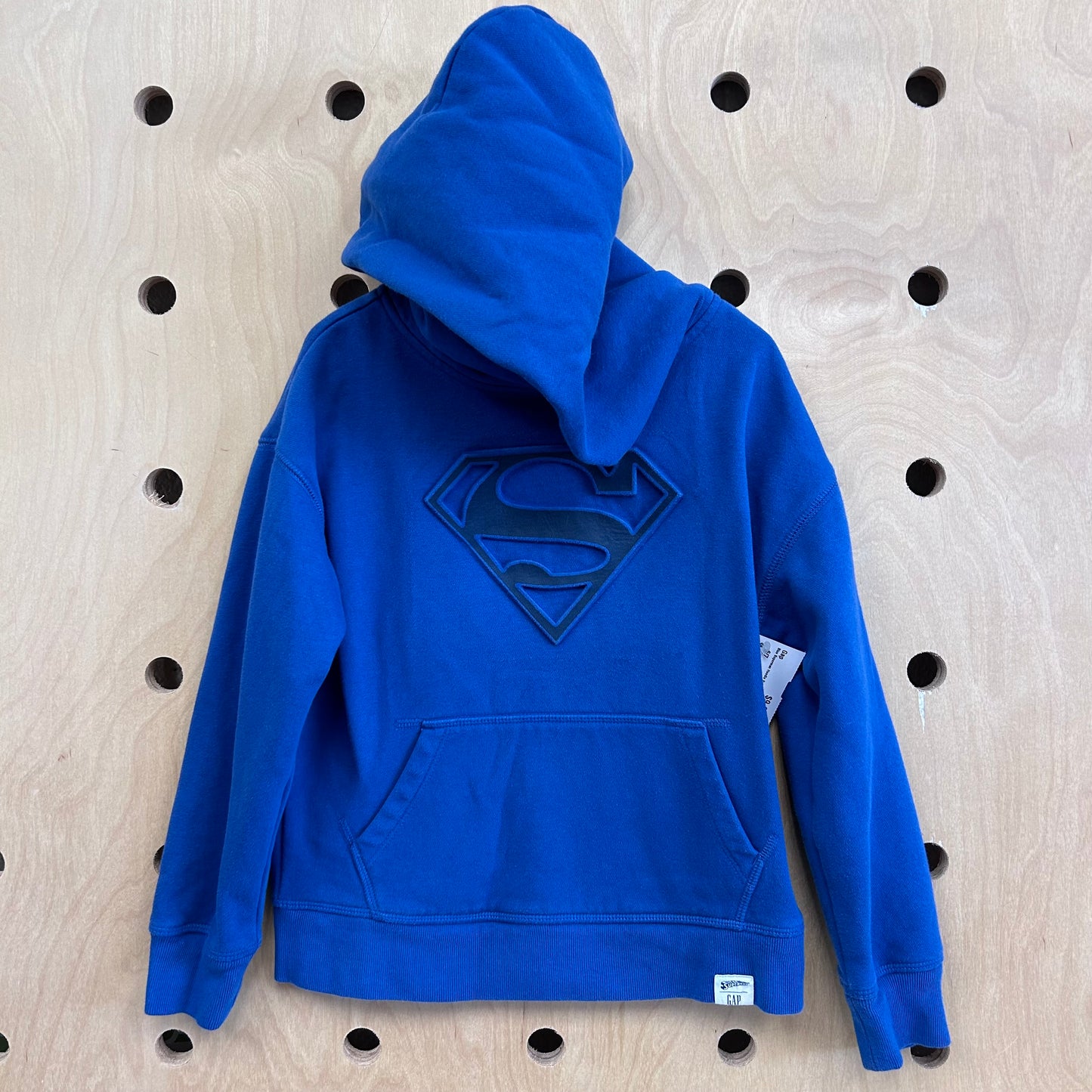 Blue Superman Hoodie Pullover