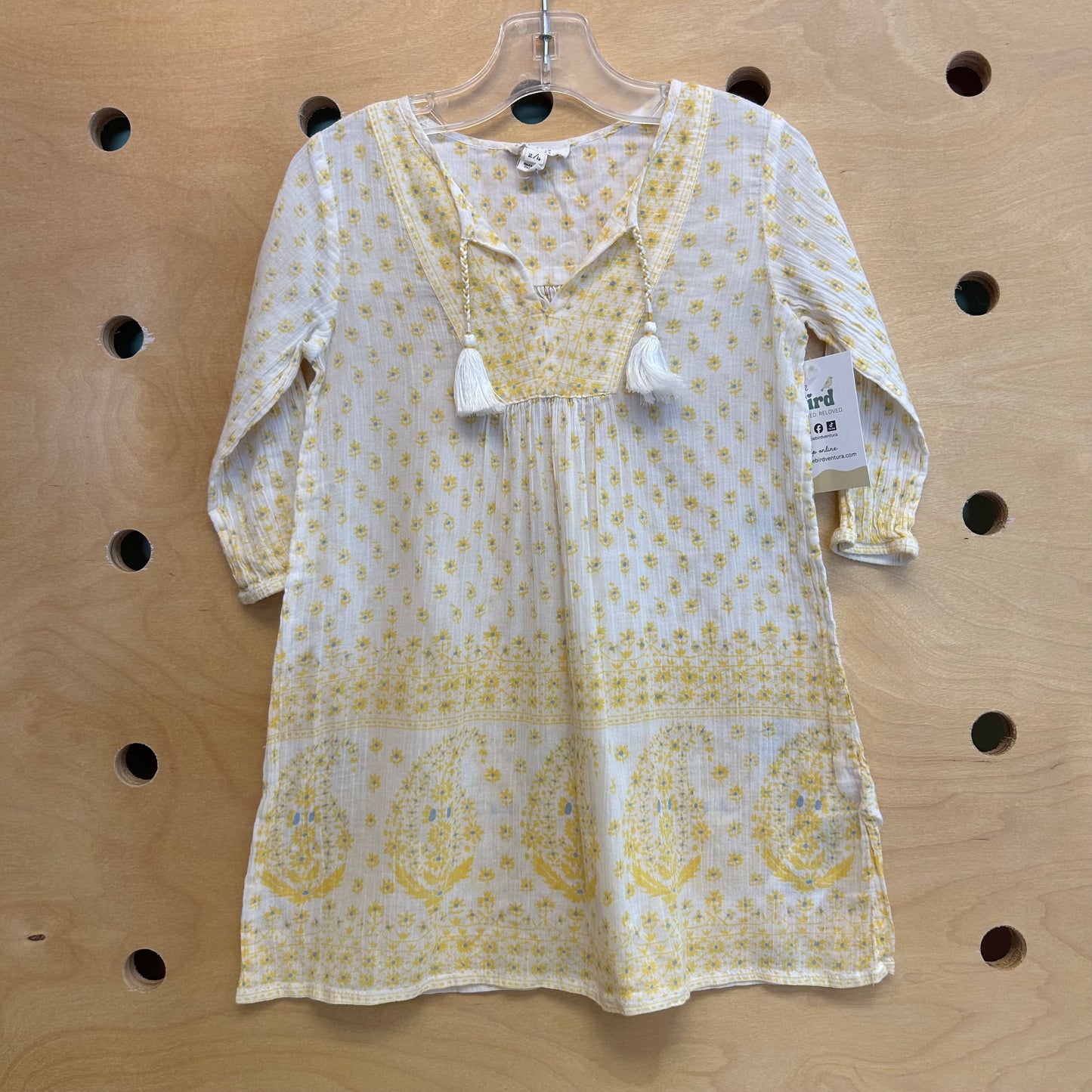 Sheer Paisley Floral Tunic