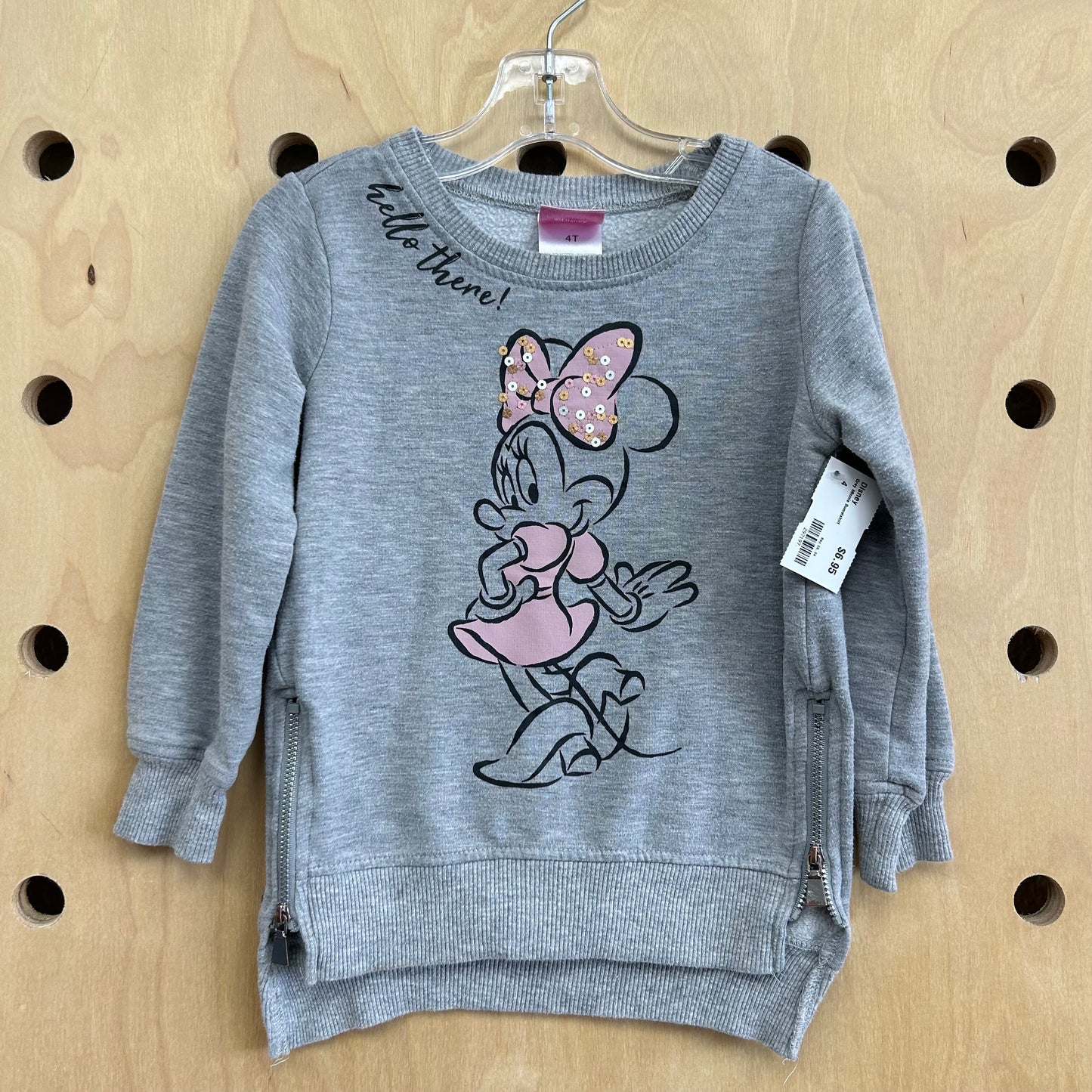 Grey Minnie Sweatshirt