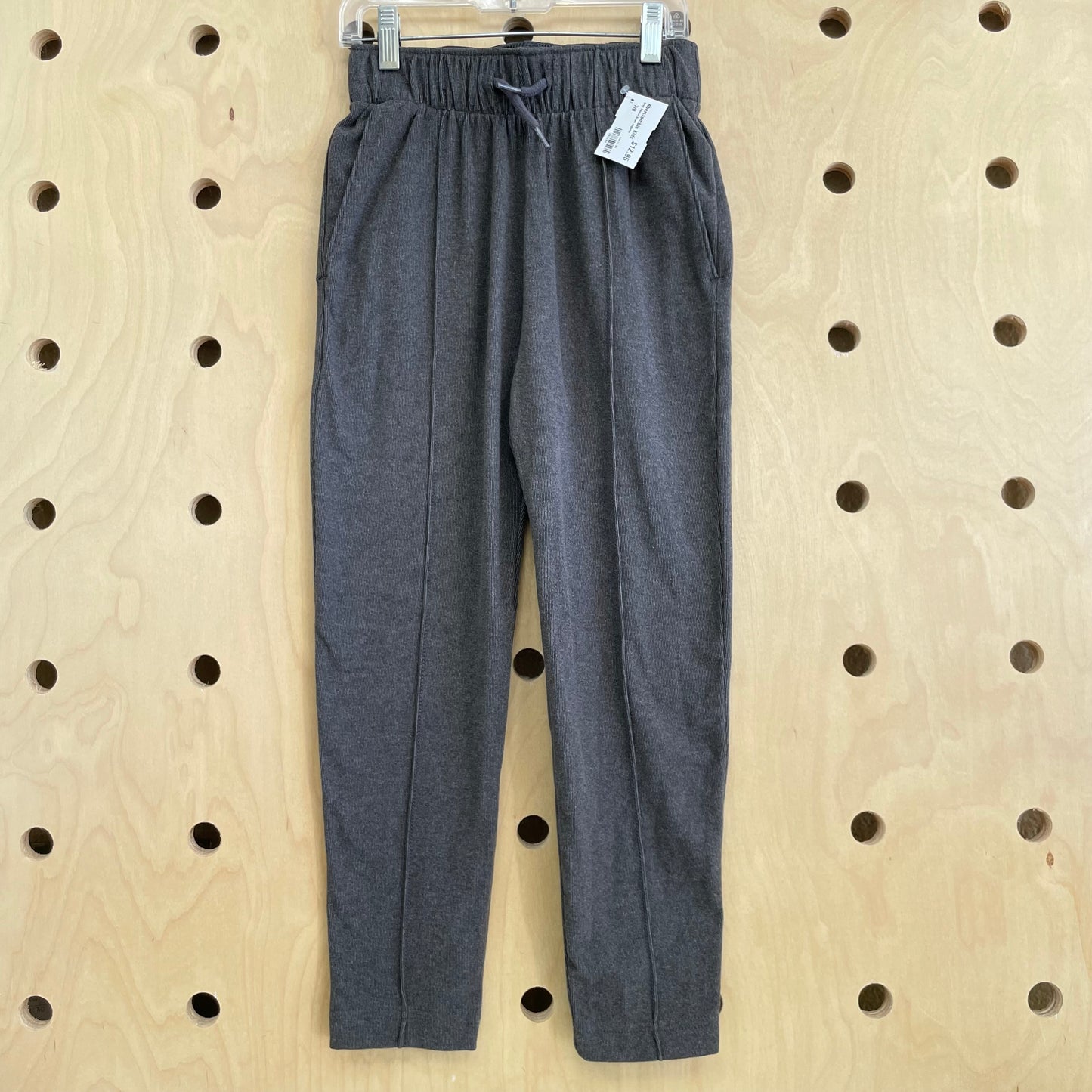 Grey Center Seam Joggers