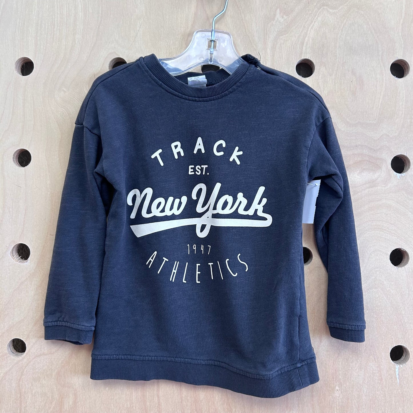 Grey Track Crewneck