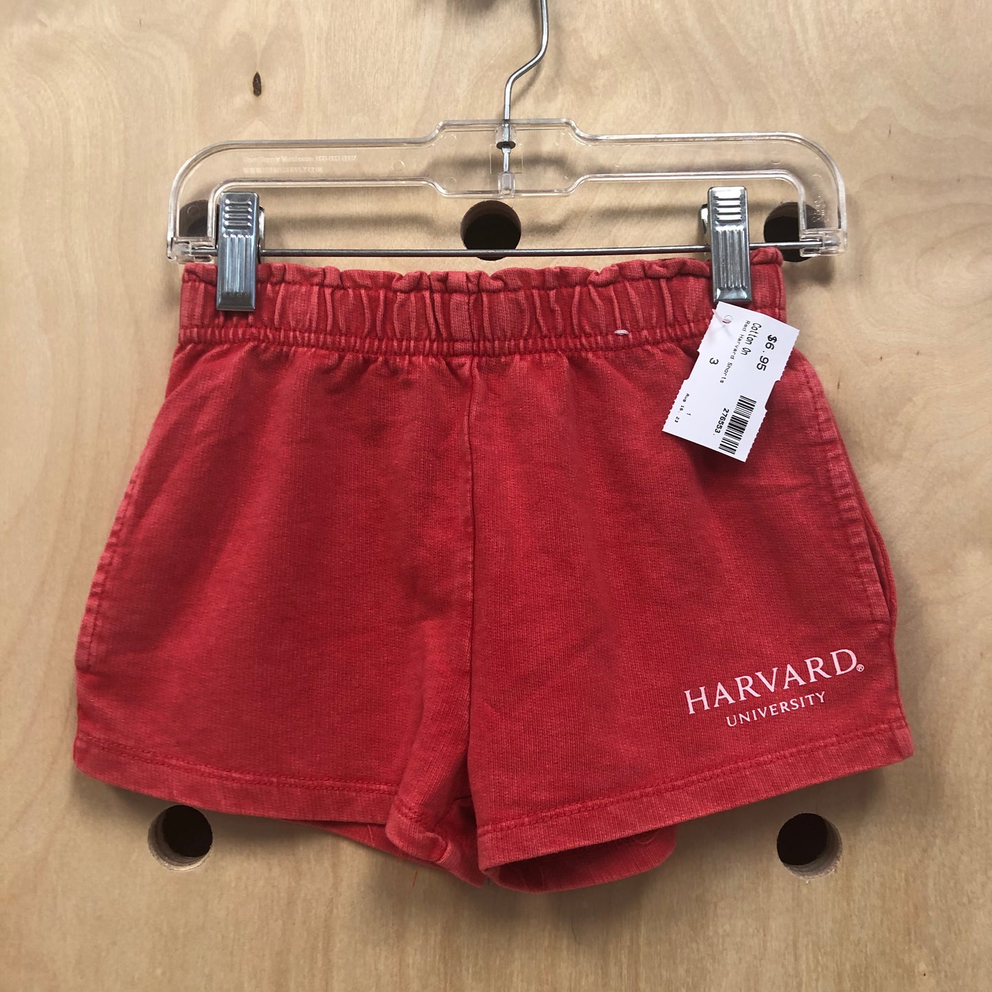Red Harvard Shorts