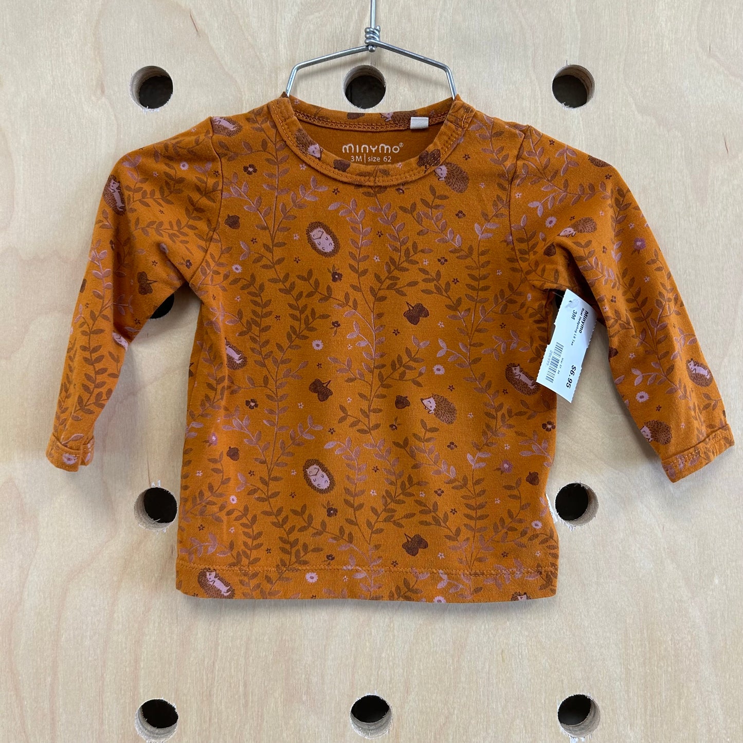 Rust Hedgehog LS Tee