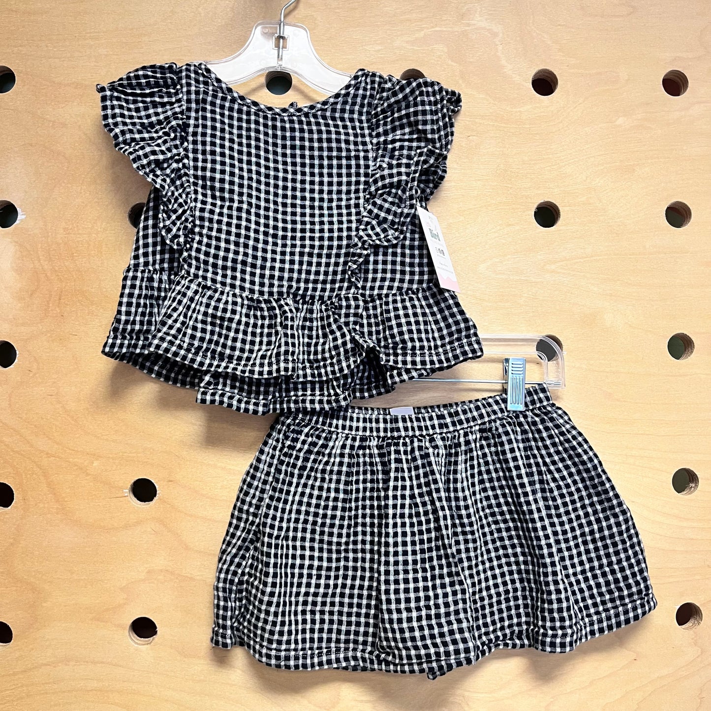 B&W Gingham Outfit