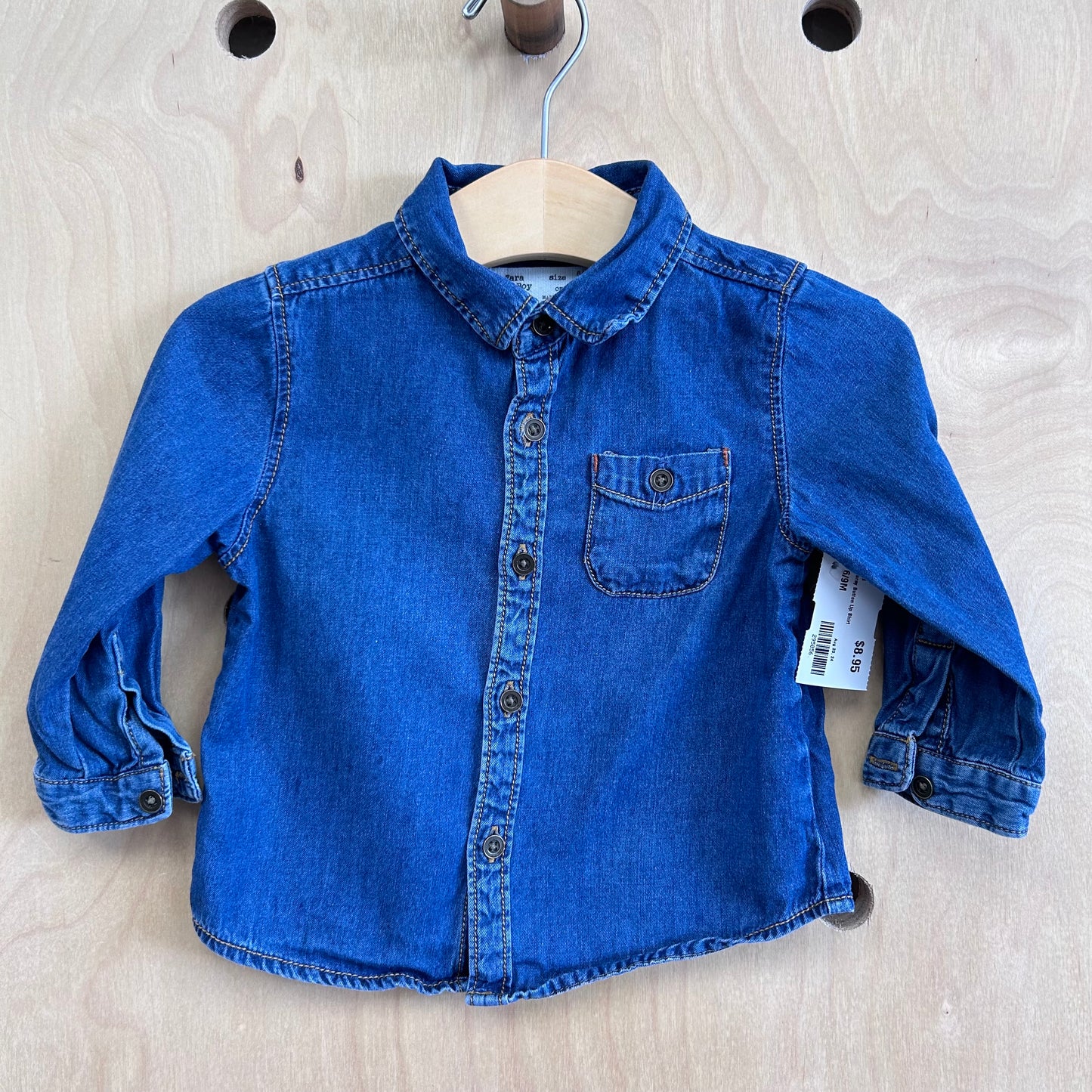 Chambray Button Up Shirt