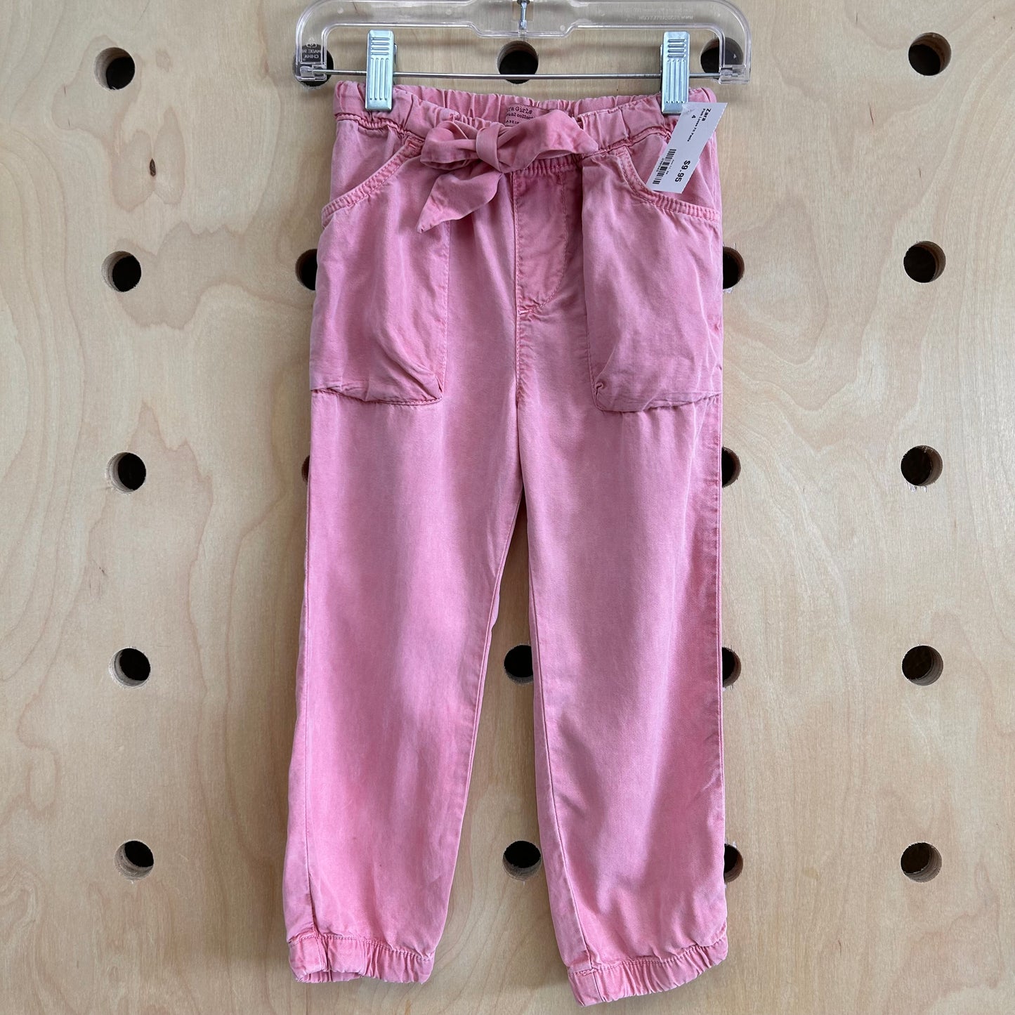 Pink Loose Fit Pants