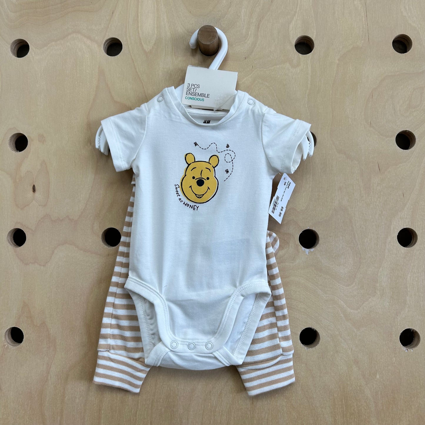 Organic Pooh 3pc. Set NEW!