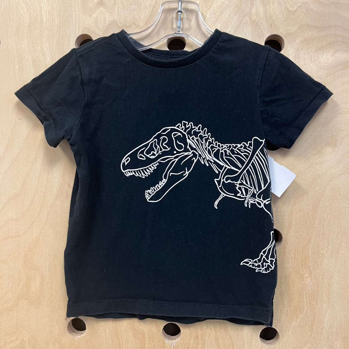 Black Dino Skeleton Tee